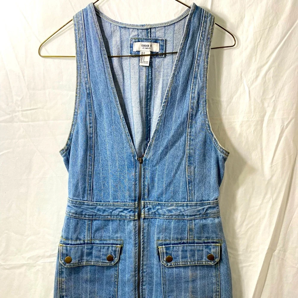 Forever 21 Denim Dress - Picture 1 of 5